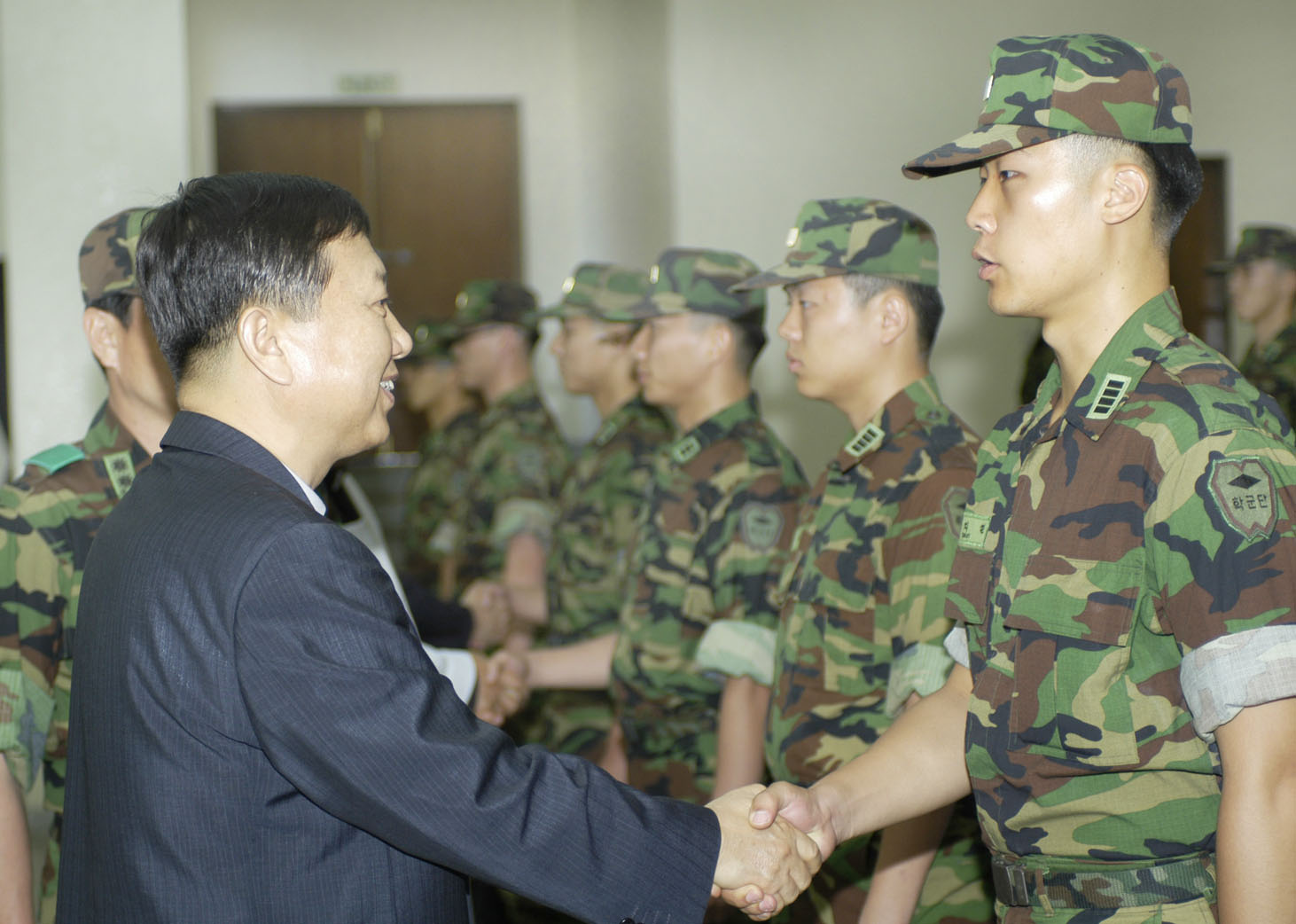 학군단 하계입영훈련 입소 신고식