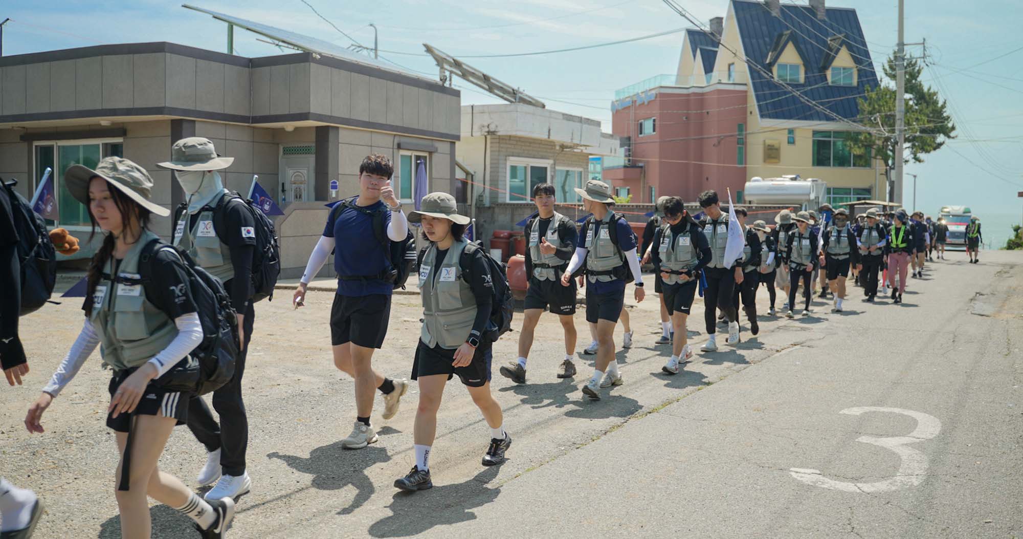 함께 걷는 111km, DCU 국토대장정